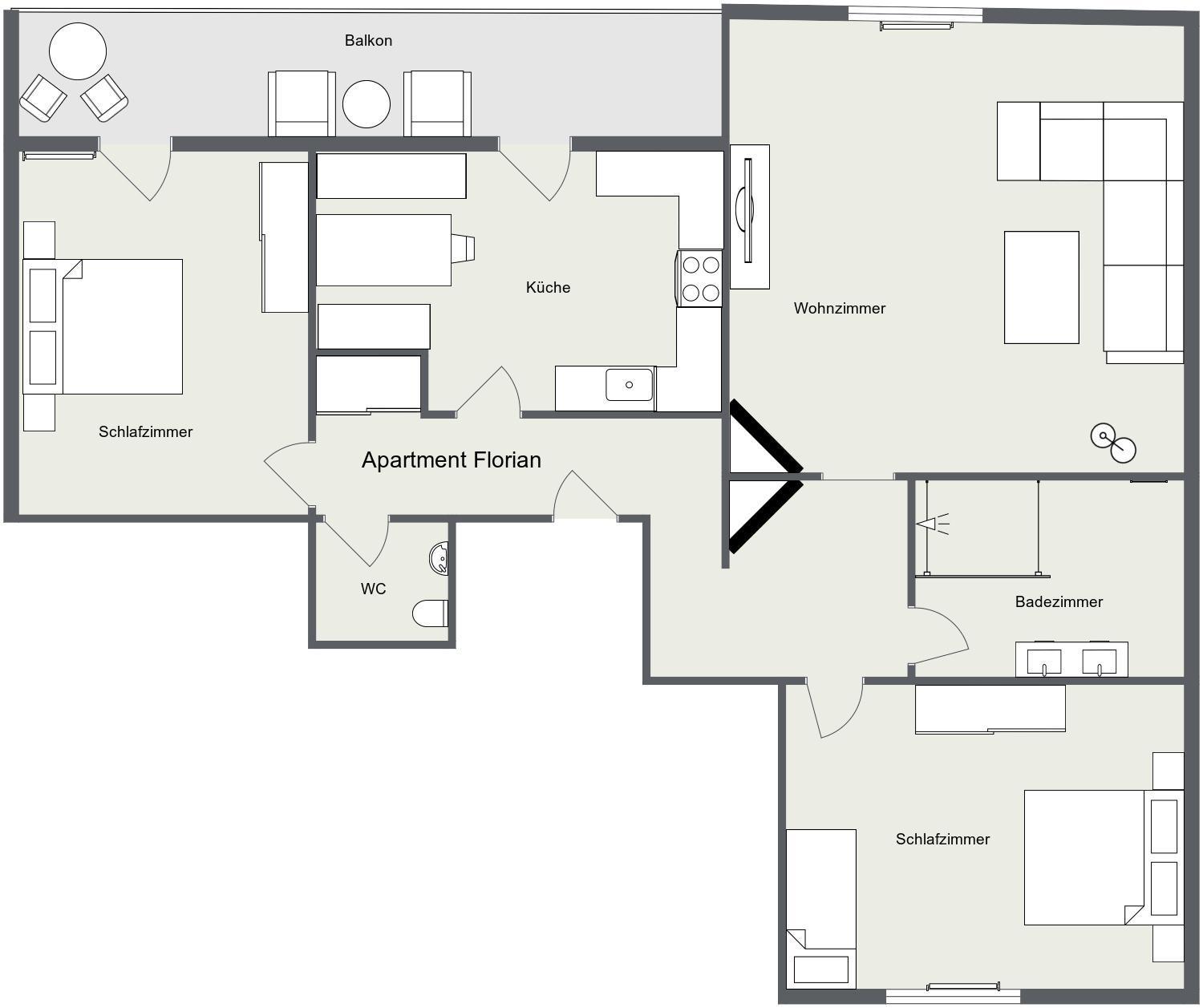 Flo'S Apartment Гросарль Екстер'єр фото